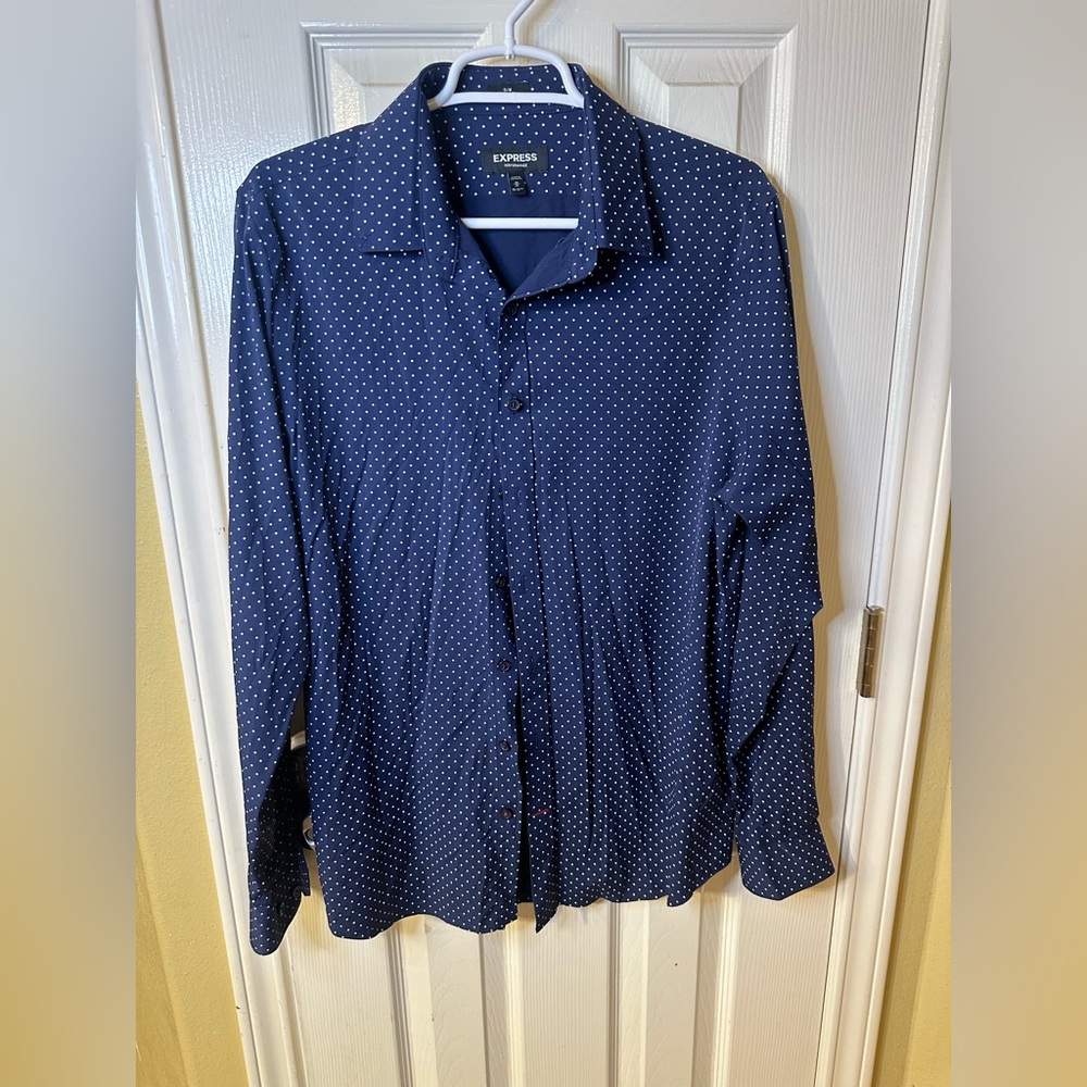 Express long sleeve button up